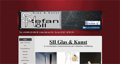 Desktop Screenshot of glaskunst.at